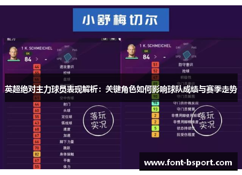 英超绝对主力球员表现解析：关键角色如何影响球队成绩与赛季走势