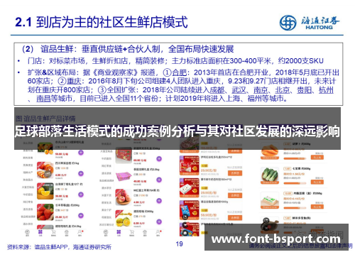足球部落生活模式的成功案例分析与其对社区发展的深远影响